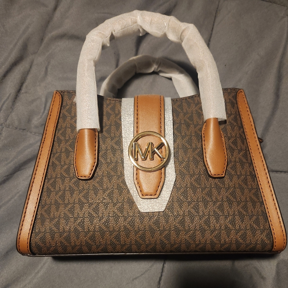 Michael Kors Brown and Tan Women's Bag